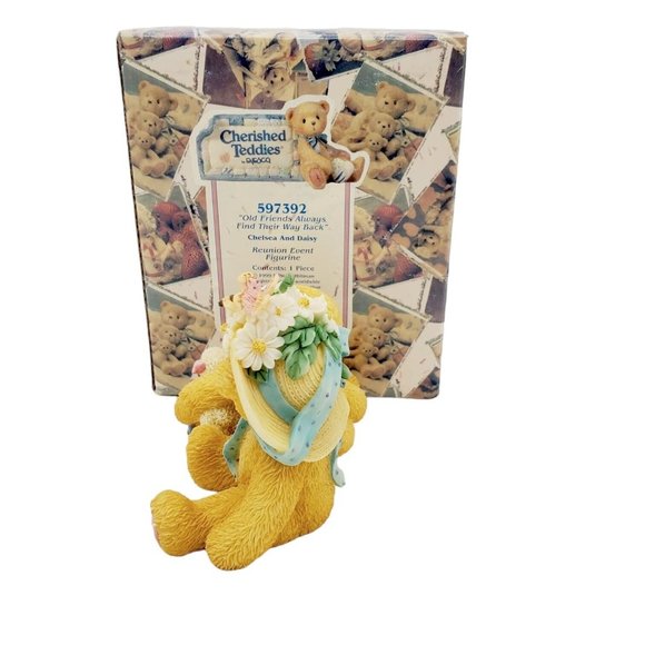 Cherished Teddies‎ 597392 Chelsea & Daisy Reunion Event 3" Figurine 1999 - Picture 5 of 6